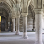 Bute Hall Under aka The Cloisters facing north.