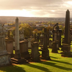 Glasgow Necropolis by Chris Downer licensed under CC-BY-SA-2.0