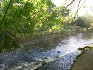 White Cart Water by Stephen Sweeney licensed under CC-BY-SA-2.0.