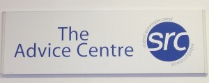 The Advice Centre heading.