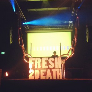 Subcity Radio's FRESH2DEATH Party at The Art School in Freshers' Week 2015.